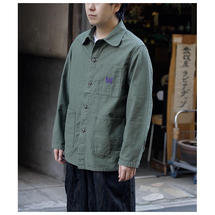 ニードルズ NEEDLES カバーオール バックサテン D.N. Coverall
