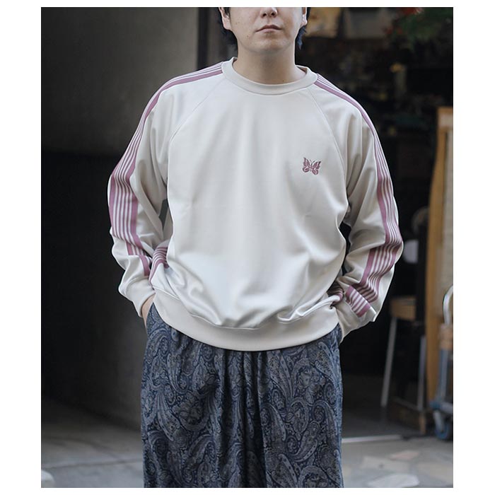 ニードルズ NEEDLES トラッククルーネックシャツ ジャージ 25SS