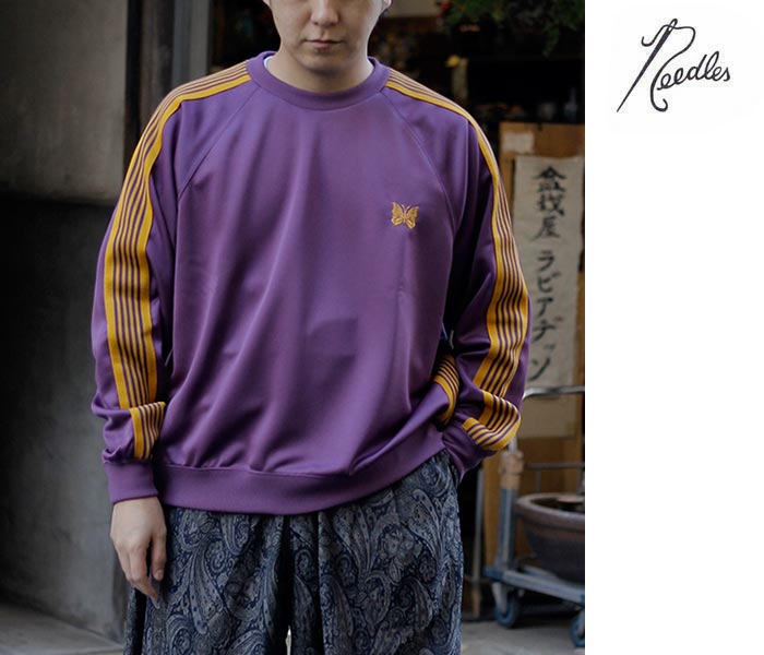 【2024年】高評価レビューアイテム特集 NEEDLES ニードルズ トラッククルーネックシャツ 25SS ジャージ トップス