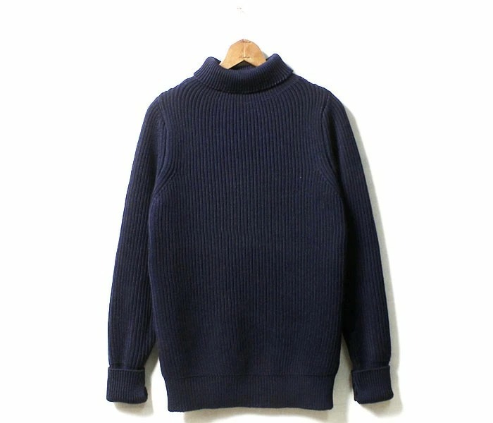 ANDERSEN-ANDERSEN アンデルセンアンデルセン NAVY CREWNECK 5GG