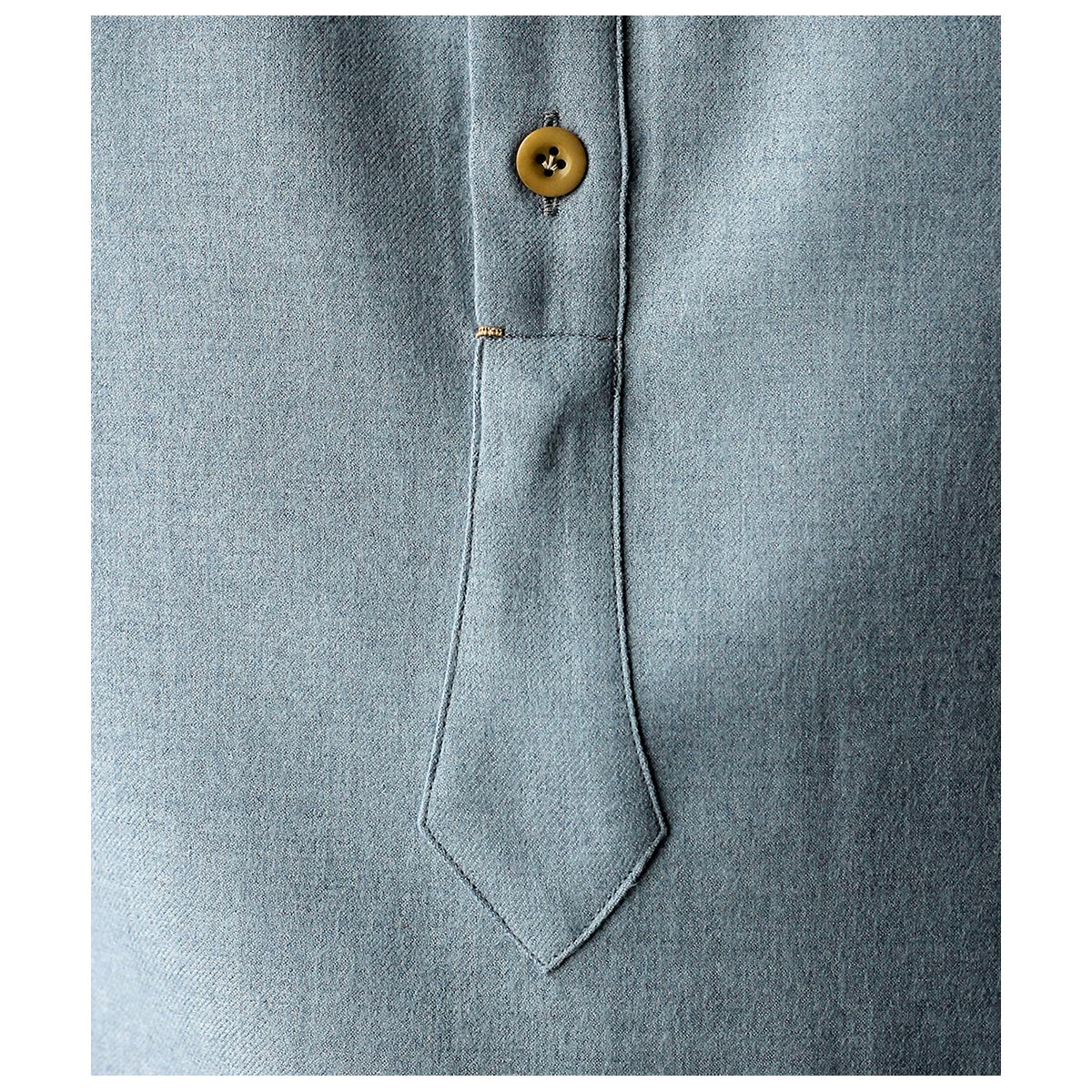 Aquellos Ojos Verdes プルオーバー シャツ リネン100%