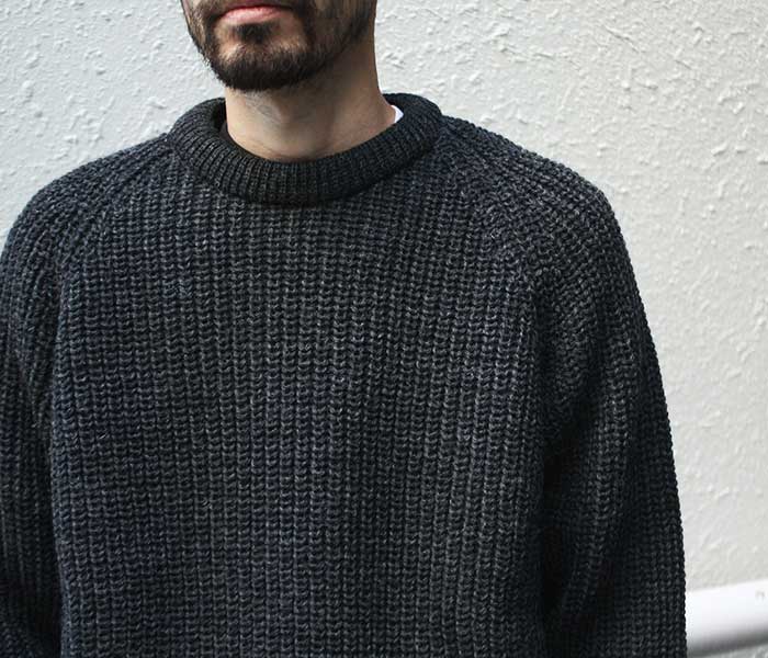アランクラフト Aran Crafts Ireland ニット リブ編み アランクラフト Aran Crafts Ireland ニット リブ編み