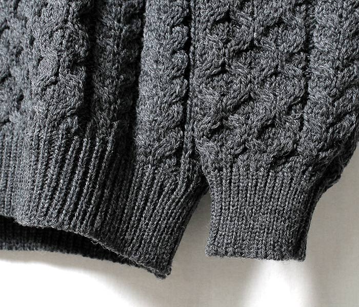 Euro Old Fisherman Knit フィッシャーマン アランニット
