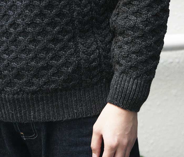 アランクラフト Aran Crafts Ireland ニット タートルネック