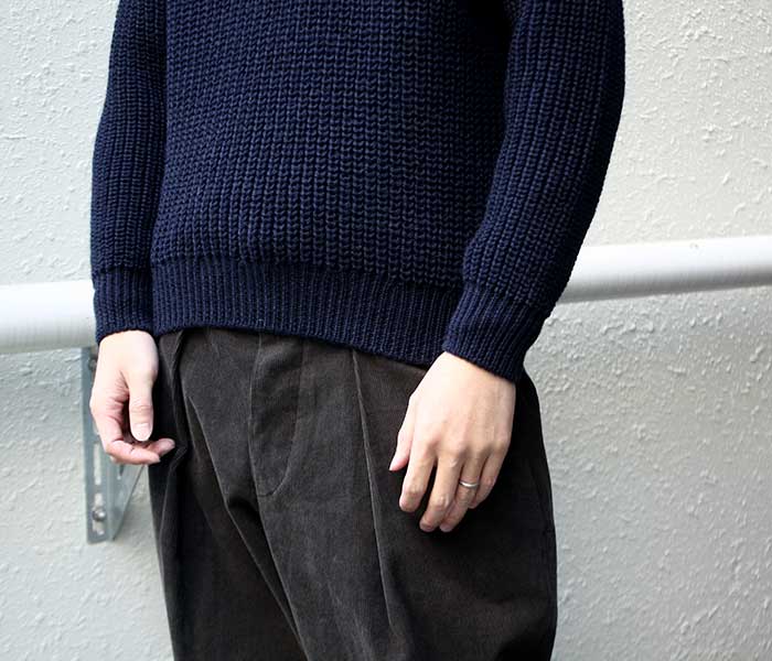 アランクラフト Aran Crafts Ireland ニット リブ編み アランクラフト Aran Crafts Ireland ニット リブ編み