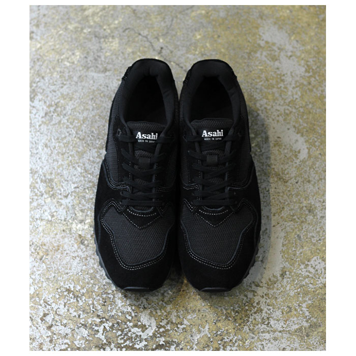 アサヒ ASAHI TRAINER 3 BLACK トレーナー3 ブラック スニーカー (033