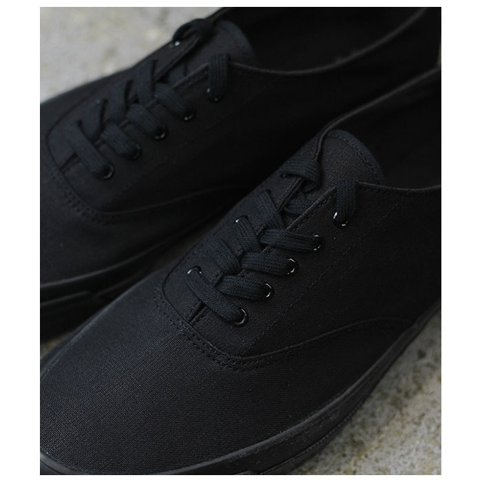 アサヒ ASAHI DECK SHOES ONE-TONE BLACK ワントーン ブラック