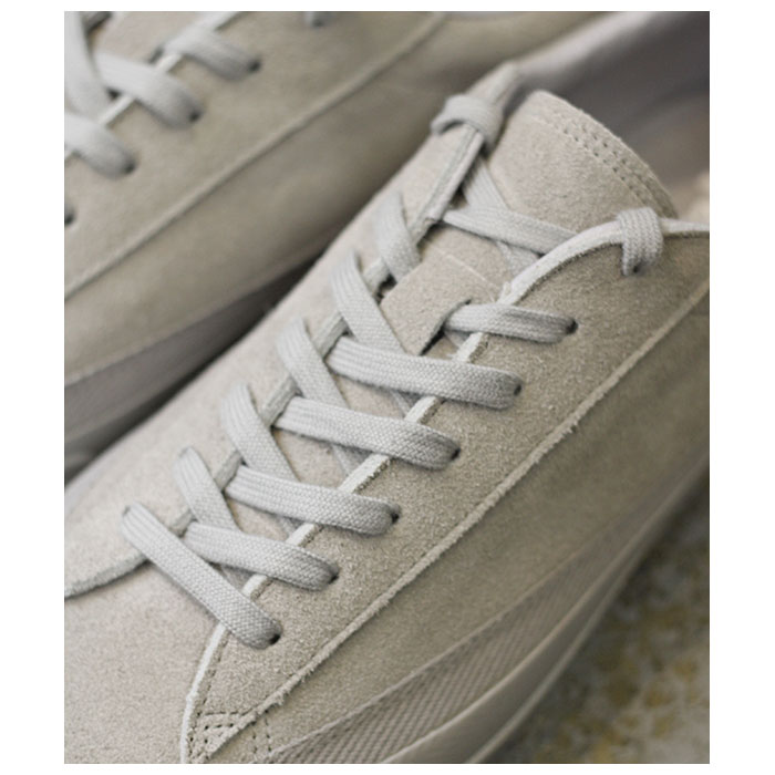 アサヒ ASAHI BELTED LOW SUEDE GRAY/GRAY ベルテッド ロー スウェード