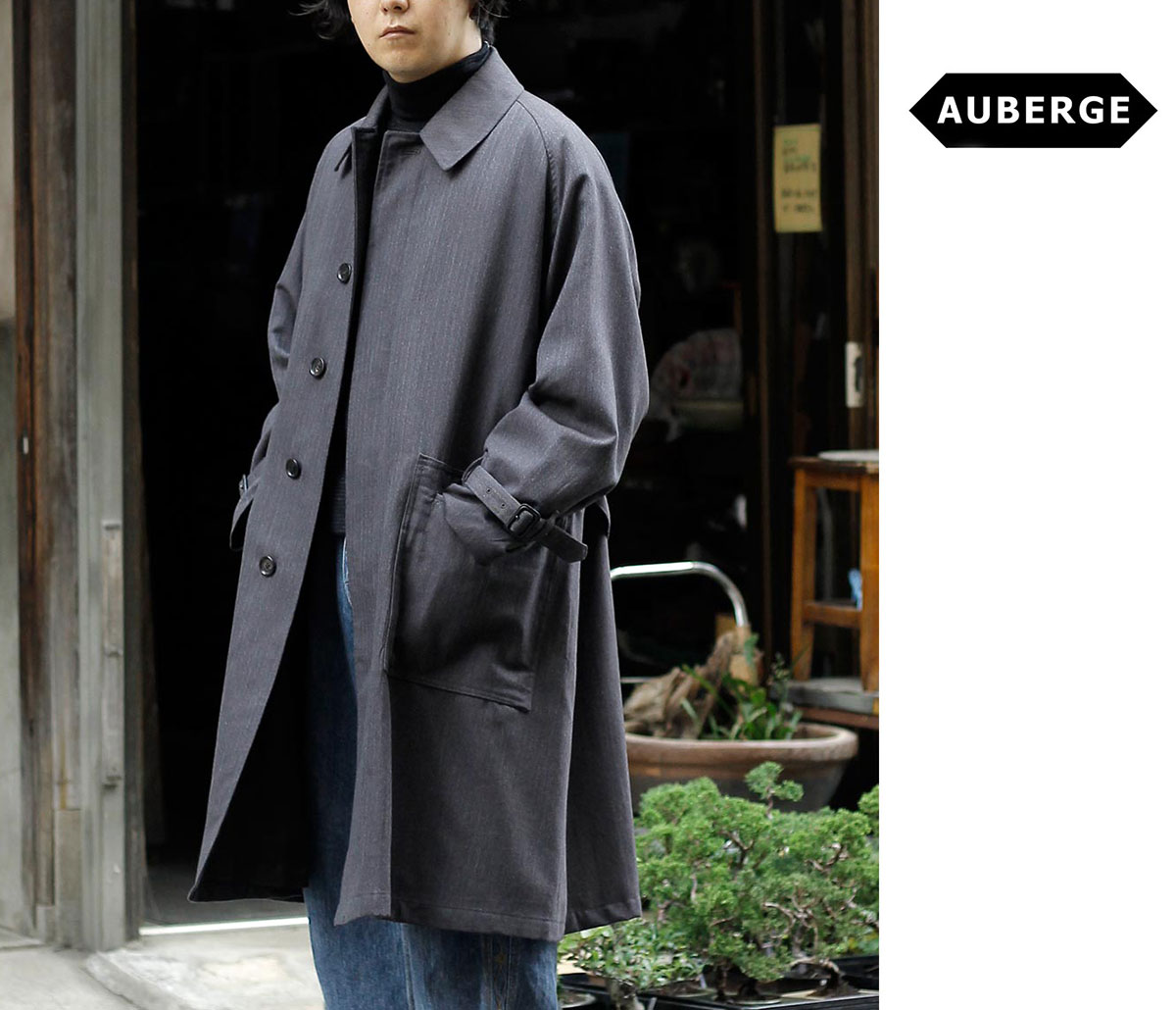 ジャケット・アウター AUBERGE CHARRIOT 21AW size 44 オーベルジュ AUBERGE カリビアン シーアイランドコットン