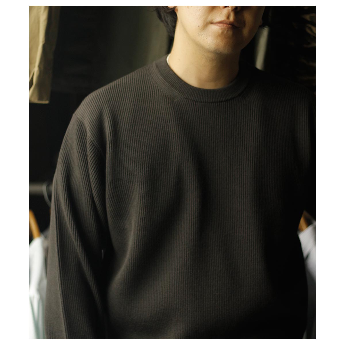 20%OFF セール バトナー BATONER スーパー ハイツイスト ウール クルー