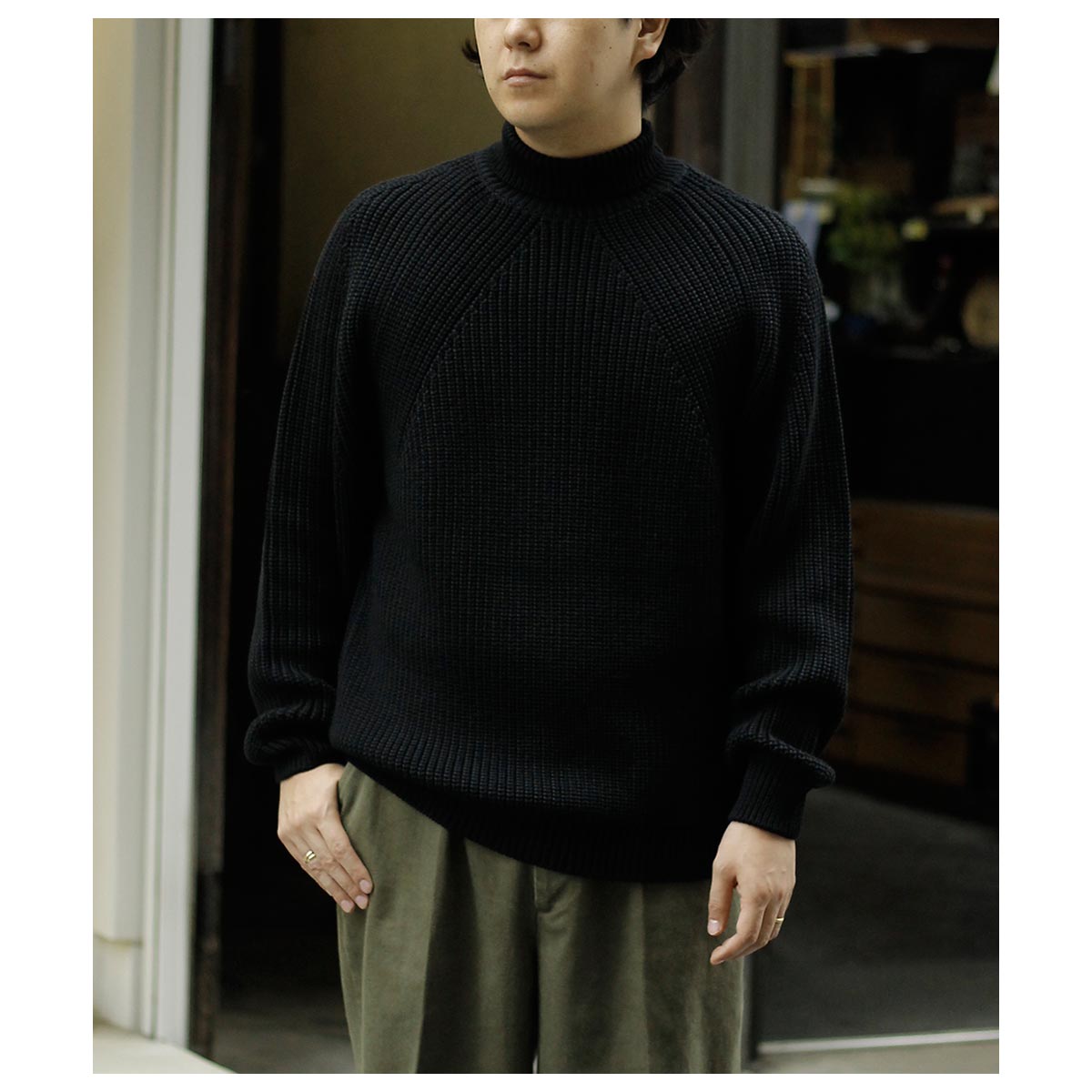 BATONER バトナー　SIGNATURE TURTLE NECK BATONER（バトナー）の「<別注>SIGNATURE TURTLE NECK（ニット