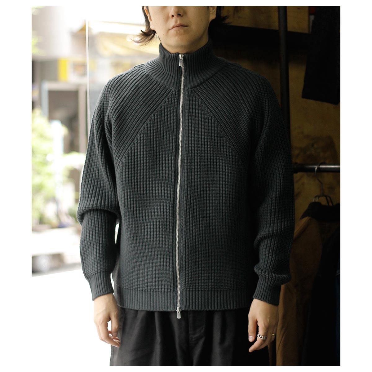 バトナー BATONER シグネチャー ドライバーズ SIGNATURE DRIVERS KNIT