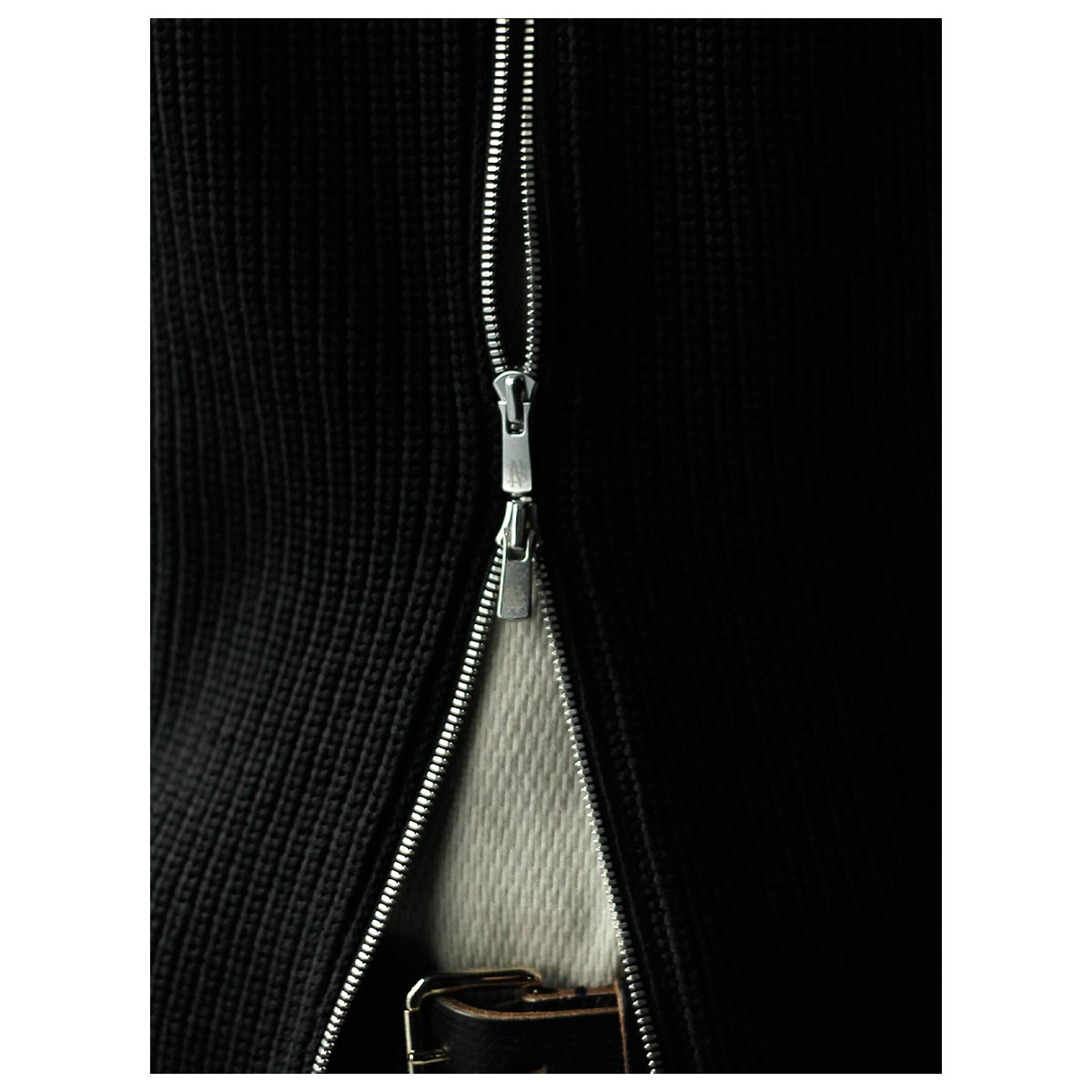 バトナー BATONER コットン シグネチャー ドライバーズ ニット