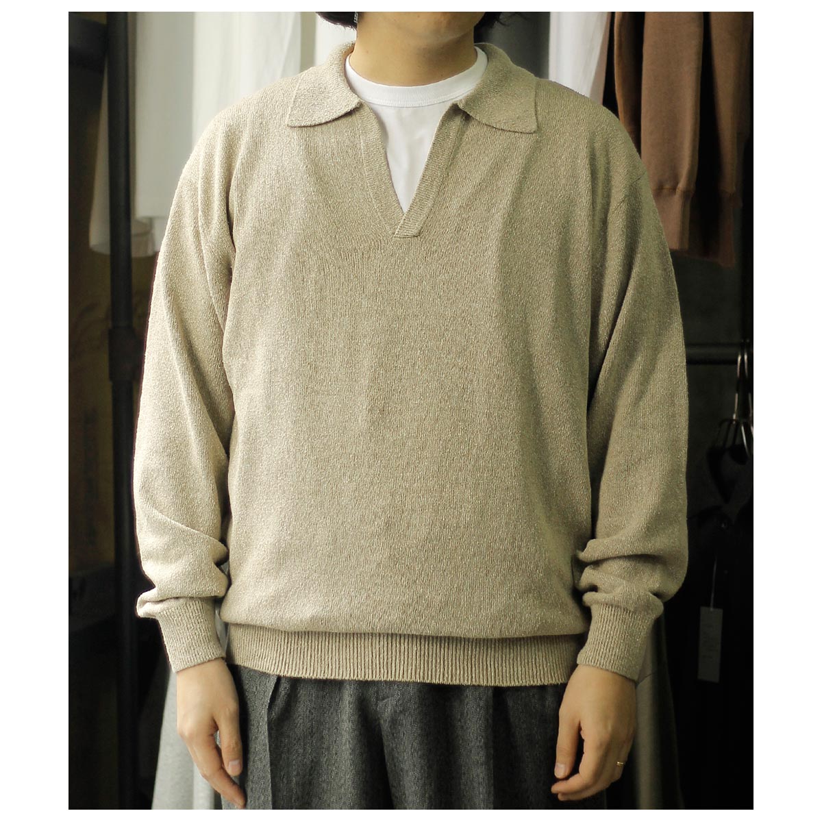 バトナー BATONER リバイバル シルク スキッパー REVIVAL SILK SKIPPER
