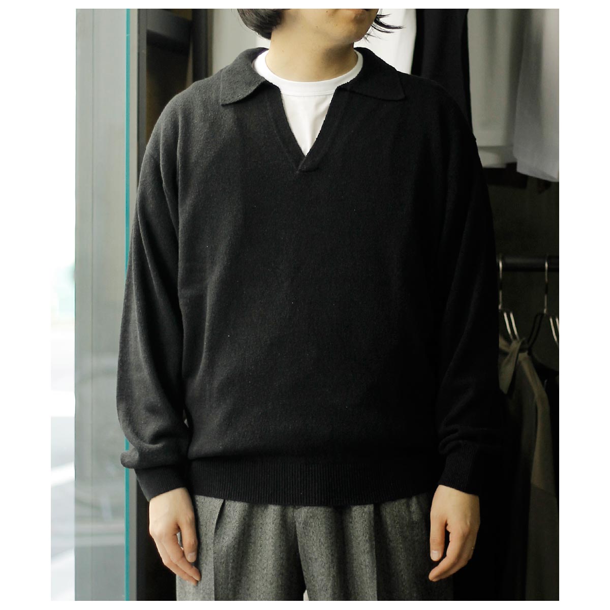 バトナー BATONER リバイバル シルク スキッパー REVIVAL SILK SKIPPER