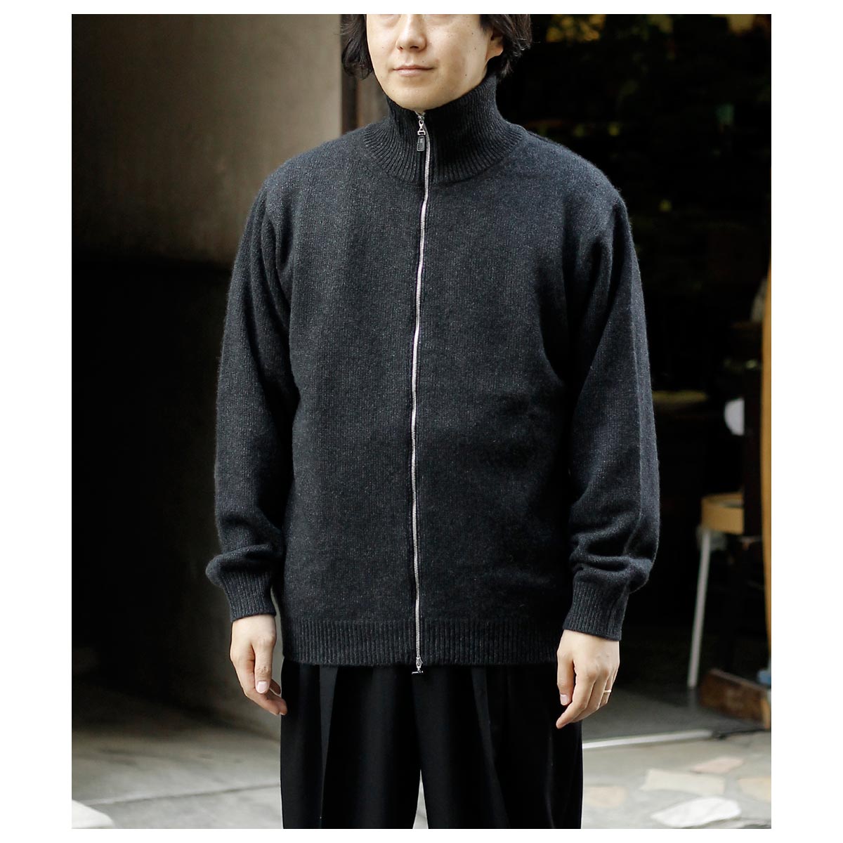 00s Mercedes-Benz イタリア製 カシミヤ混 ドライバーズニット 00s Mercedes-Benz イタリア製 カシミヤ混 ドライバーズニット