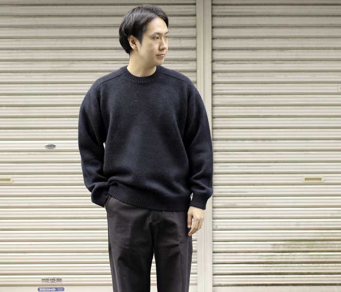 バトナー BATONER ヘビーウェイト カシミヤ セーター ニット バトナー BATONER ヘビーウェイト カシミヤ セーター ニット