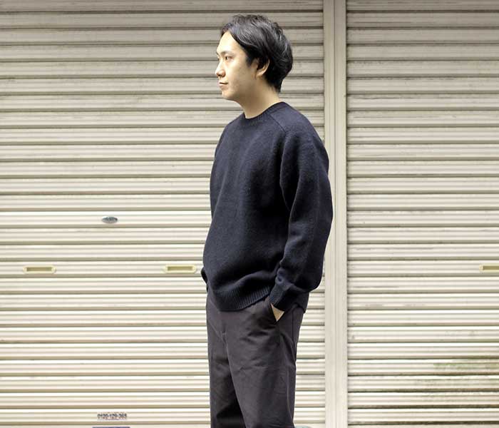 バトナー BATONER ヘビーウェイト カシミヤ セーター ニット バトナー BATONER ヘビーウェイト カシミヤ セーター ニット