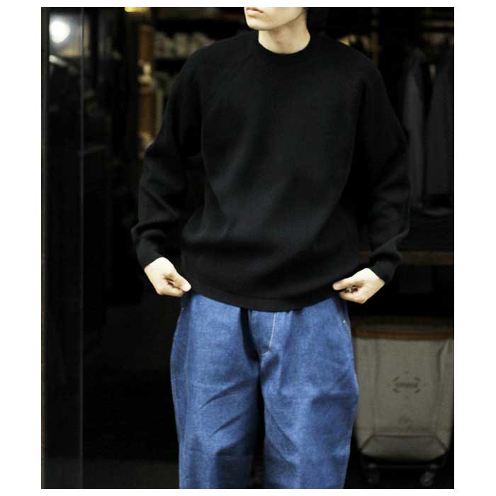 BATONER Unisex SUPERIOR MERINO CREW NECK BN-21F