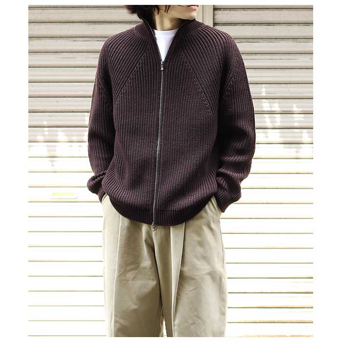 BATONER MEN / SUPER HIGH TWIST DRIVERS KNIT バトナー正規取扱