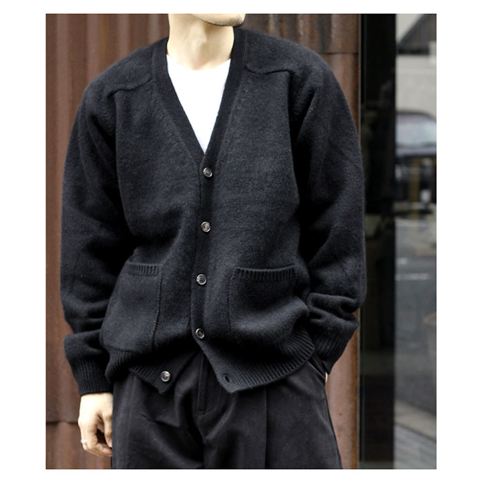 バトナー BATONER ヘビーウェイト カシミヤ カーディガン HEAVY