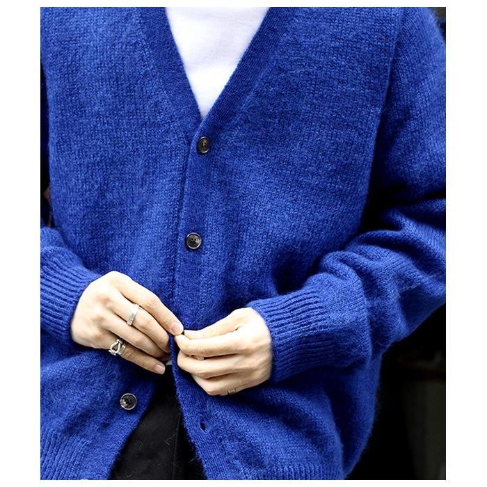 バトナー BATONER ピュアモヘア カーディガン PURE MOHAIR