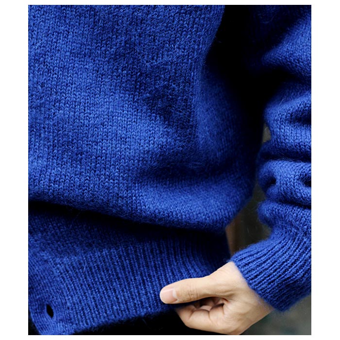バトナー BATONER ピュアモヘア カーディガン PURE MOHAIR