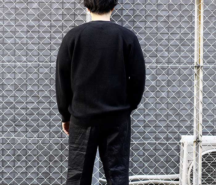 バトナー BATONER ウォッシュド ハイカウント リネン Vネック