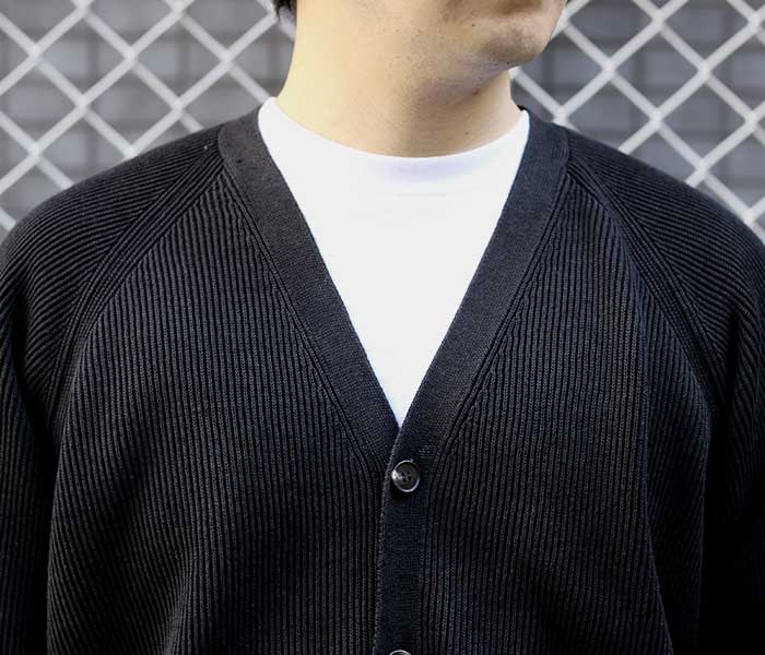 バトナー BATONER ハイカウント リネン カーディガン HIGHCOUNT