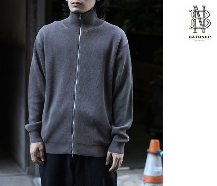 HIGH GAUGE CREW NECK セーター | BATONER