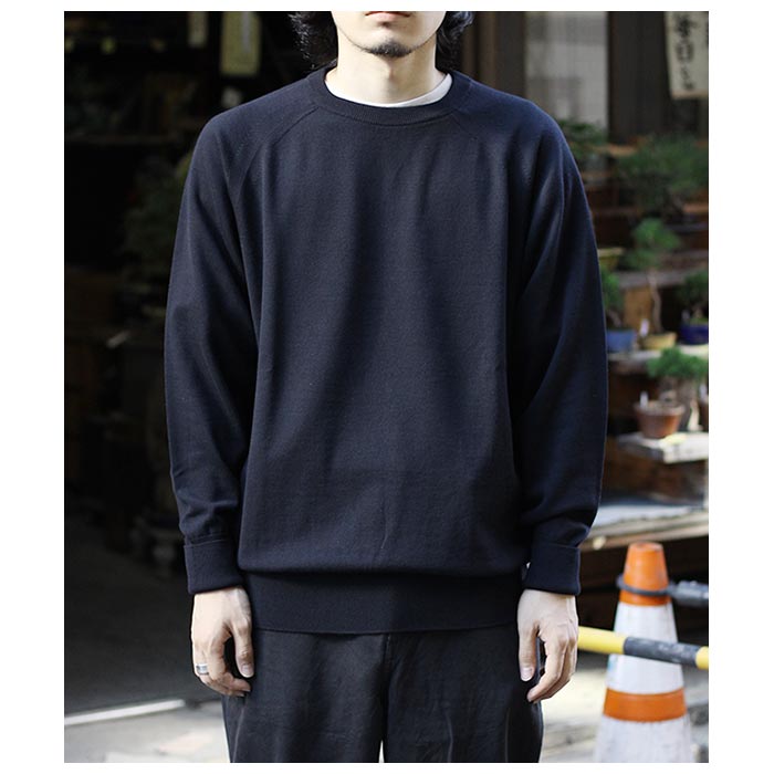 Men SIGNATURE CREW NECK - BATONER｜ONLINE STORE
