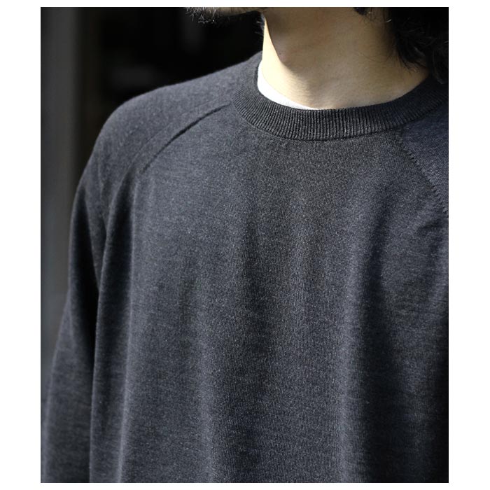 バトナー BATONER ベイビー ウール ポロ カーディガン BABY WOOL