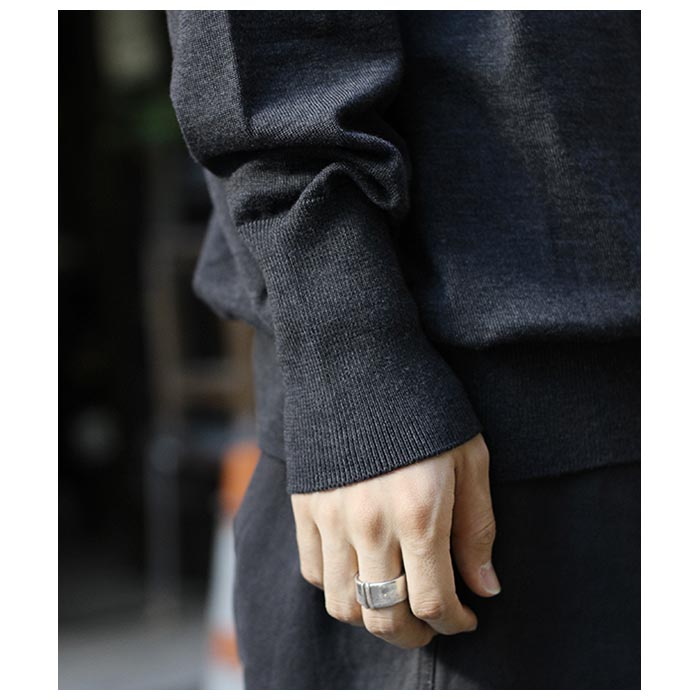 バトナー BATONER ベイビー ウール クルーネック BABY WOOL CREW