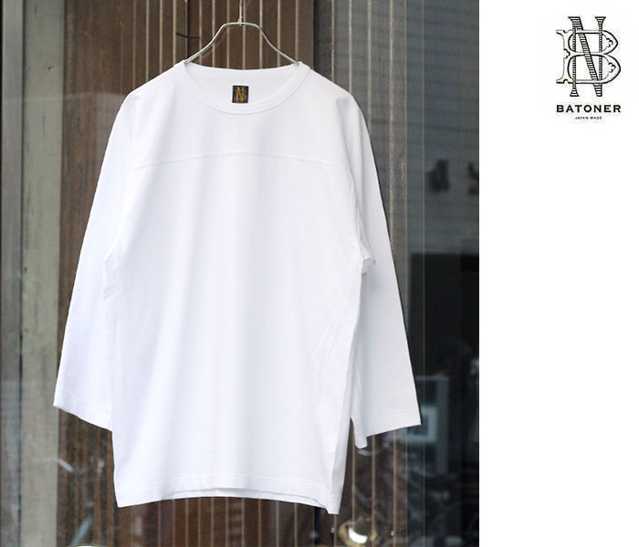 バトナー BATONER フットボール Tシャツ ロンT FOOTBALL-T (BN バトナー BATONER フットボール Tシャツ ロンT FOOTBALL-T (BN