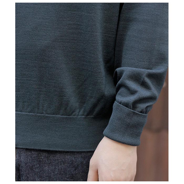 バトナー BATONER ベイビー ウール クルーネック BABY WOOL CREW