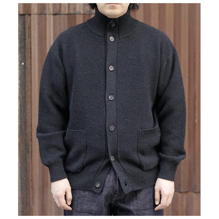BEAMS PLUS（ビームス プラス）【別注】BATONER / SILK CARDIGAN