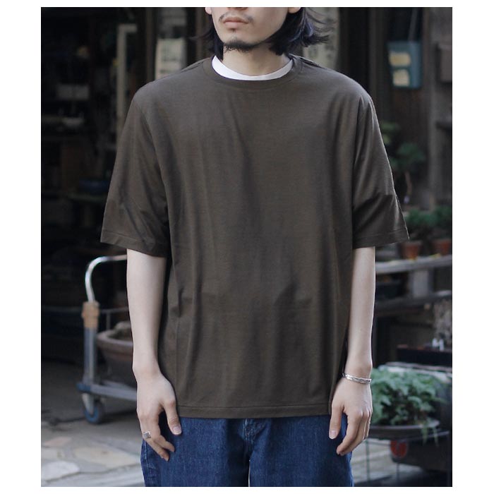 バトナー BATONER サマーウール Tシャツ SUMMER WOOL T-SHIRT