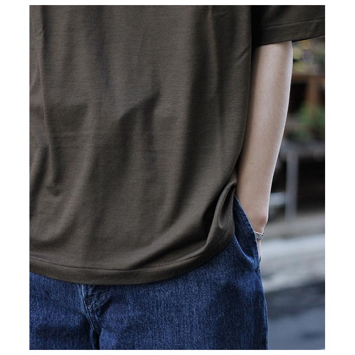 バトナー BATONER サマーウール Tシャツ SUMMER WOOL T-SHIRT