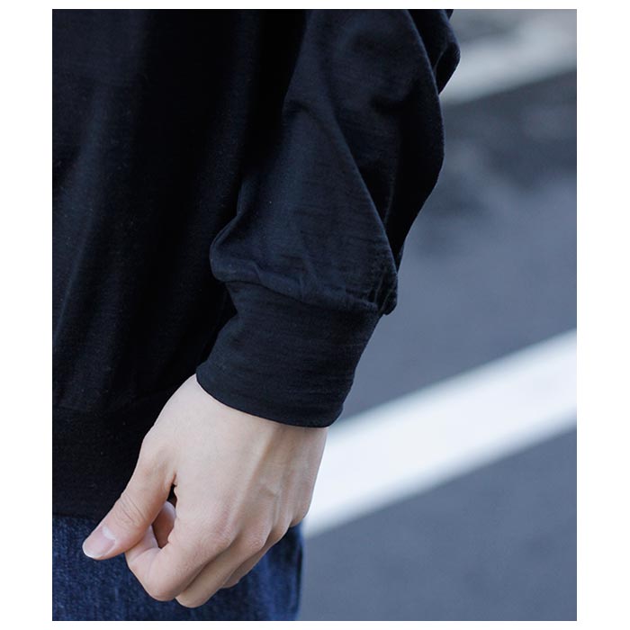 バトナー BATONER サマーウール 長袖 Tシャツ SUMMER WOOL LONG