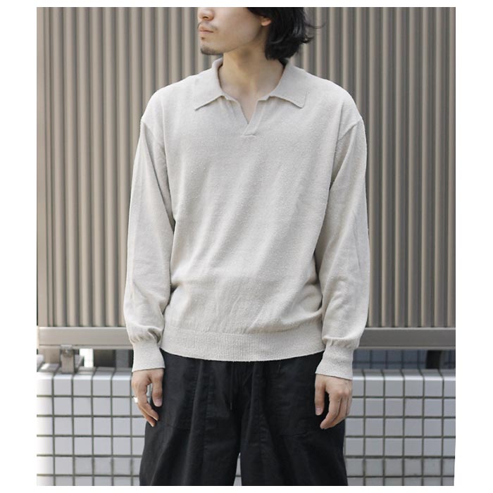 バトナー BATONER シルク ポロスキッパー SILK POLO SKIPPER (BN