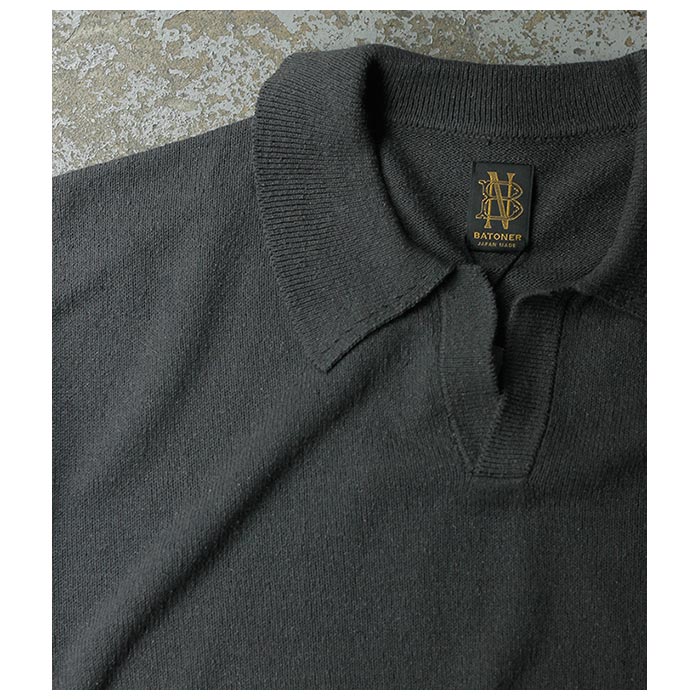 バトナー BATONER シルク ポロスキッパー SILK POLO SKIPPER (BN バトナー BATONER シルク ポロスキッパー SILK POLO SKIPPER (BN