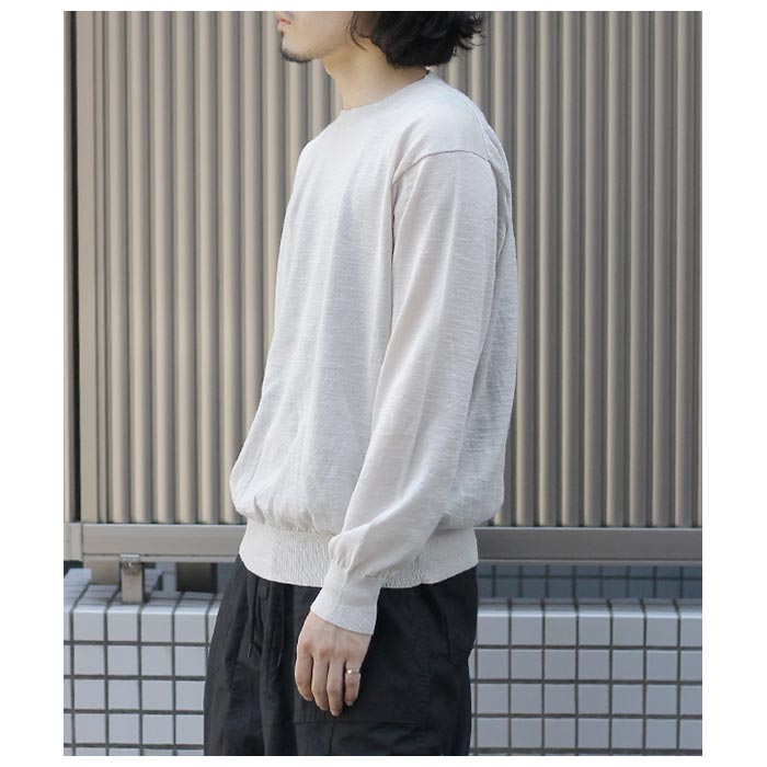 バトナー BATONER チョマ クルーネック セーター CHOMA CREW NECK (BN