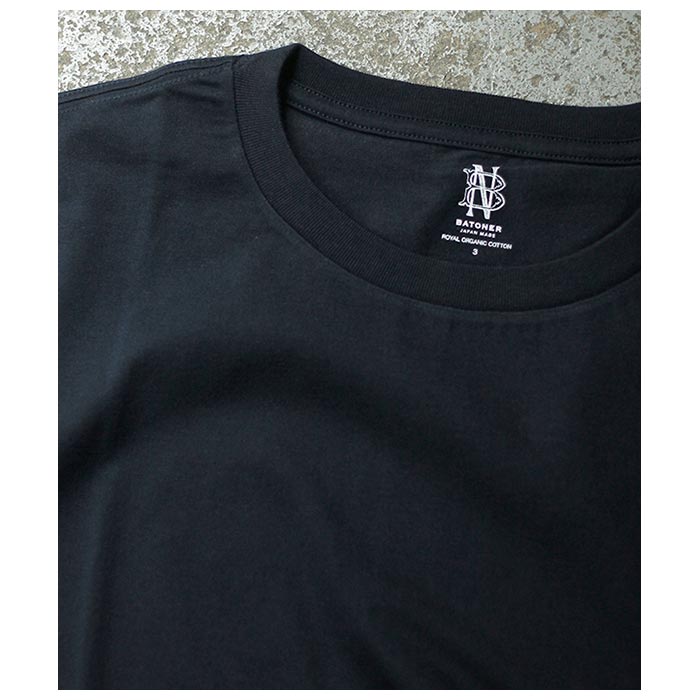 バトナー BATONER ロイヤル オーガニックコットン Tシャツ ROYAL