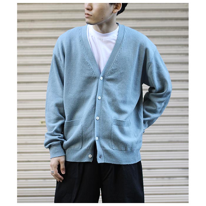 バトナー BATONER コットンカシミヤ スーパーソフト Vネック