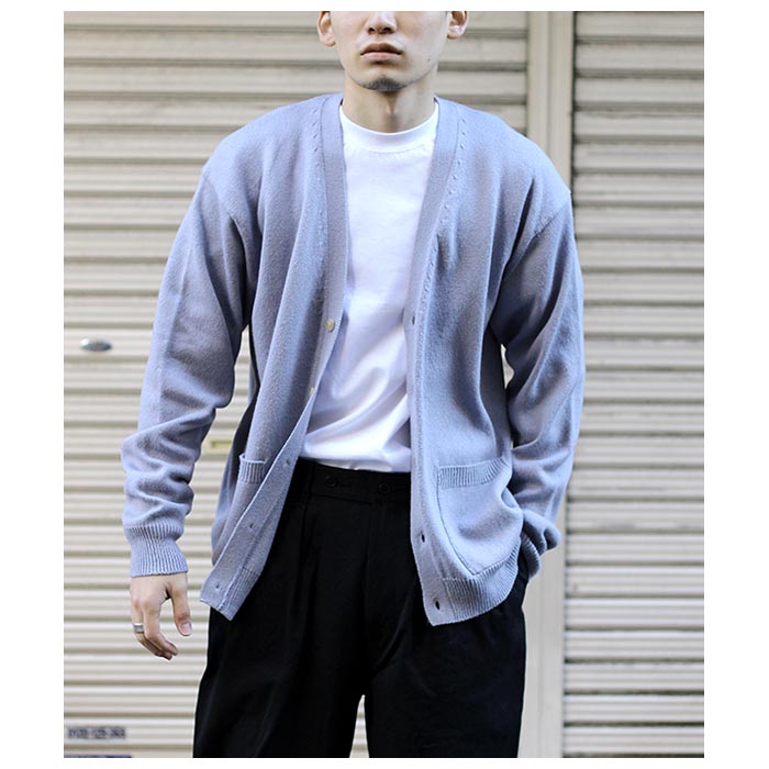 バトナー BATONER コットンカシミヤ スーパーソフト Vネック