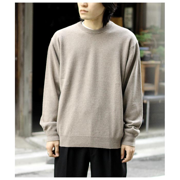 バトナー BATONER ユニセックス イノセント カシミヤ クルー