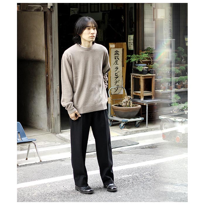 バトナー BATONER ユニセックス イノセント カシミヤ クルー