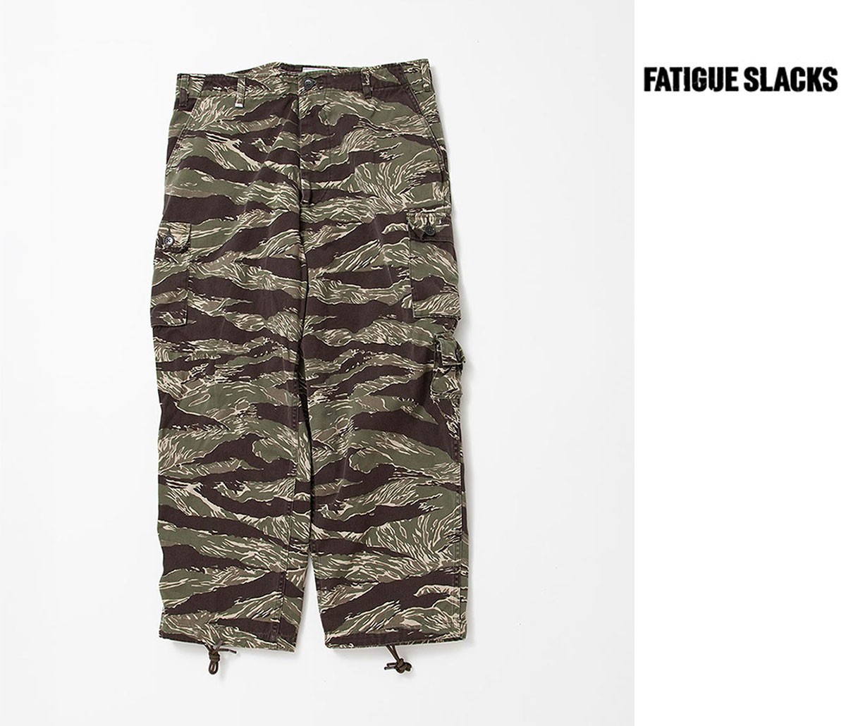 予約商品(お届け予定 7-8月頃以降) ファティーグスラックス FATIGUE