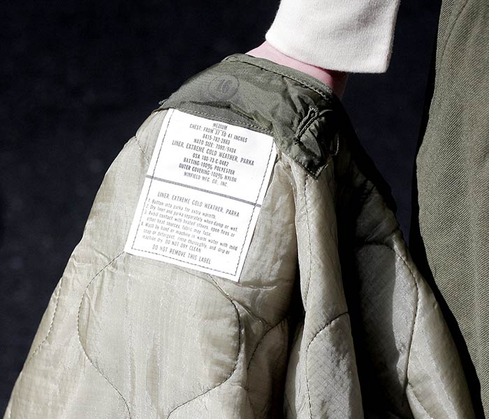 デッドストック DEADSTOCK 米軍 M-65 フィッシュテイルパーカー