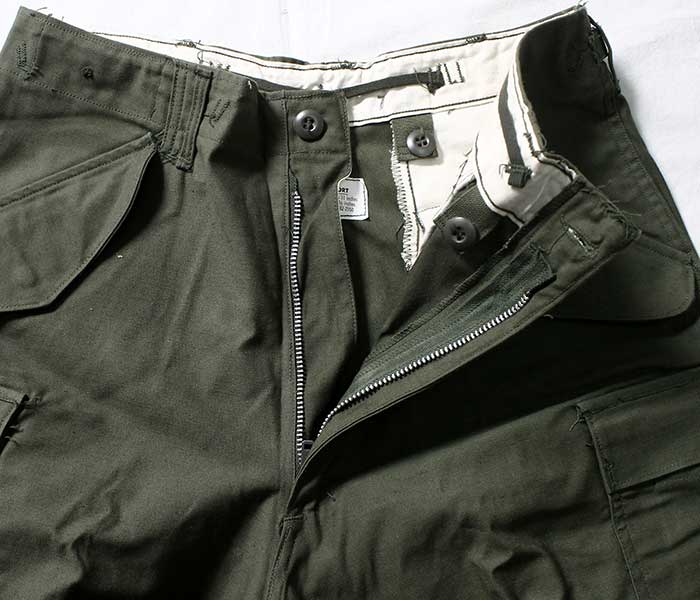 M-65 パンツ 60年代 アルミジップ 初期型 数量限定 S-SHORT